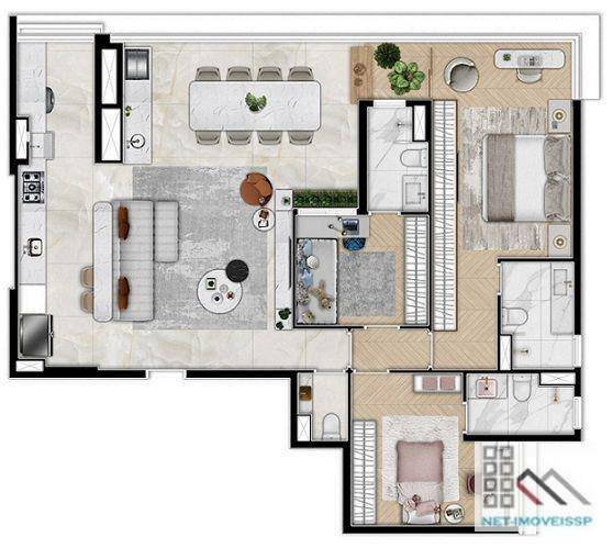 Apartamento à venda com 3 quartos, 116m² - Foto 23