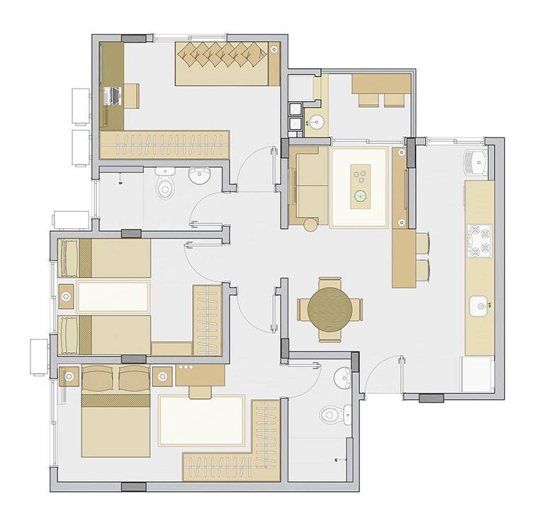 Apartamento à venda com 3 quartos, 69m² - Foto 9