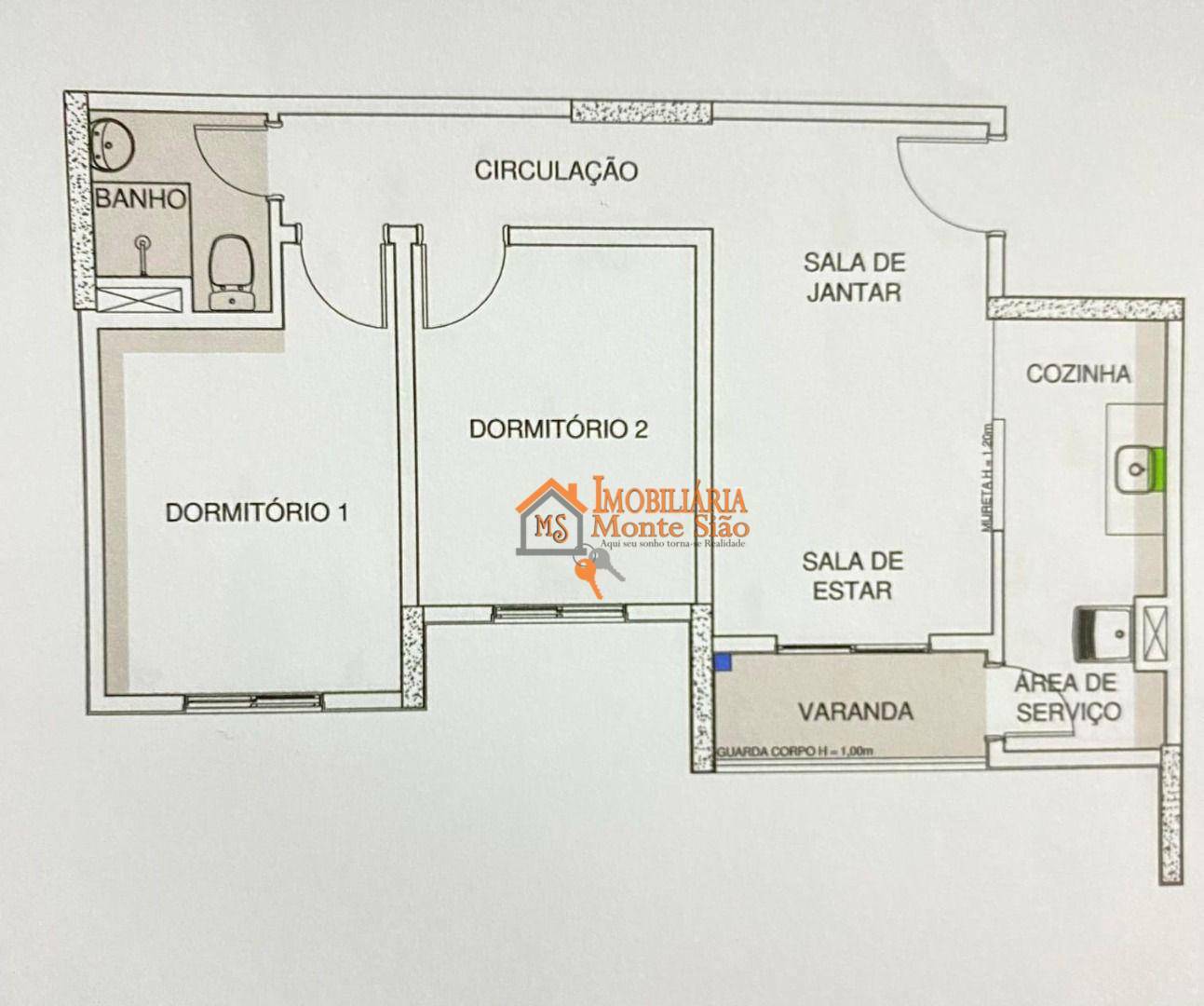 Apartamento à venda com 2 quartos, 52m² - Foto 18