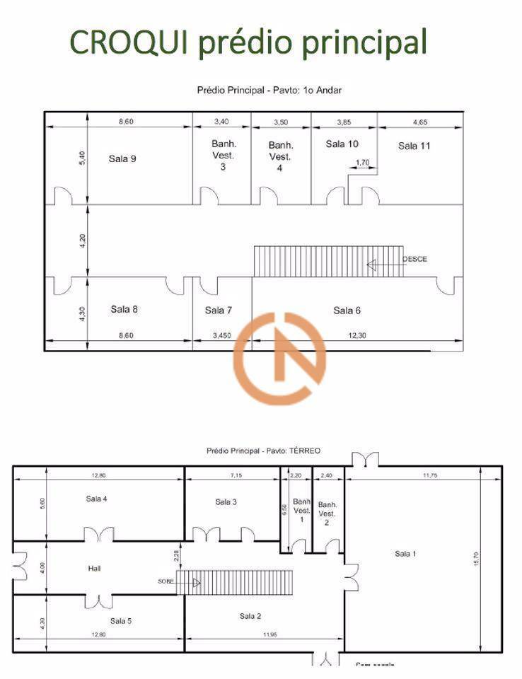 Prédio Inteiro à venda e aluguel, 2435m² - Foto 13