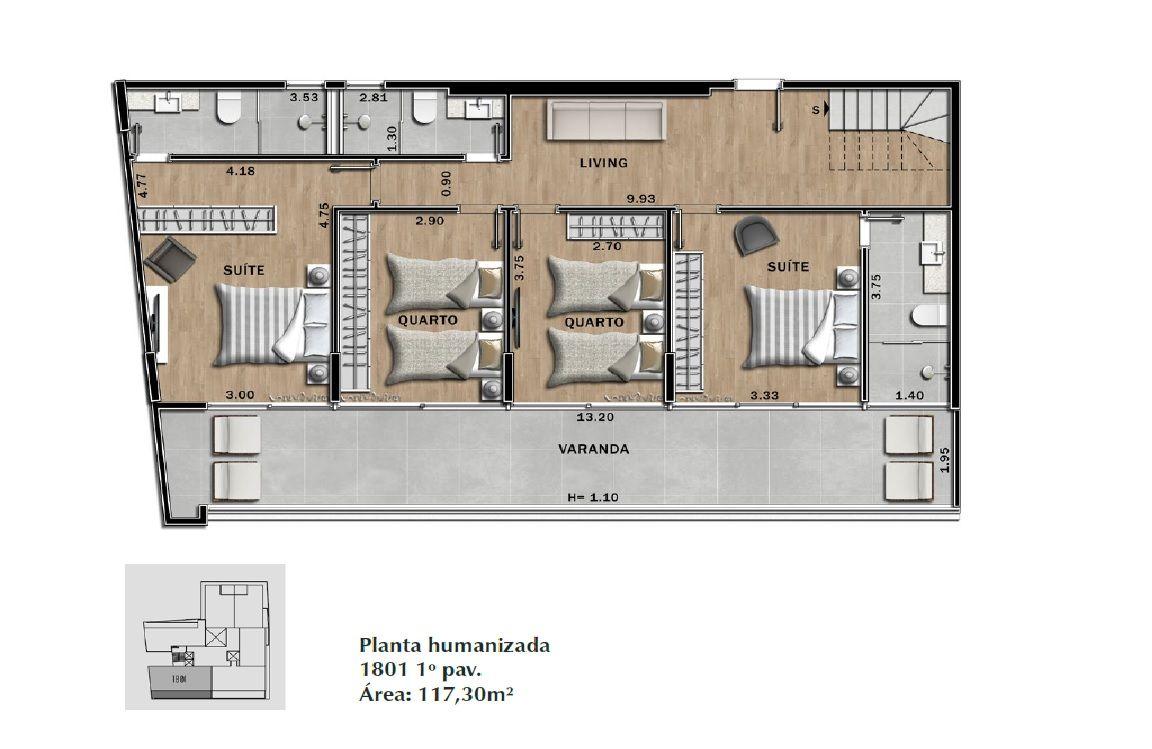 Cobertura à venda com 4 quartos, 238m² - Foto 13