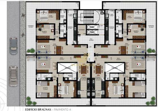 Apartamento à venda com 1 quarto, 55m² - Foto 19