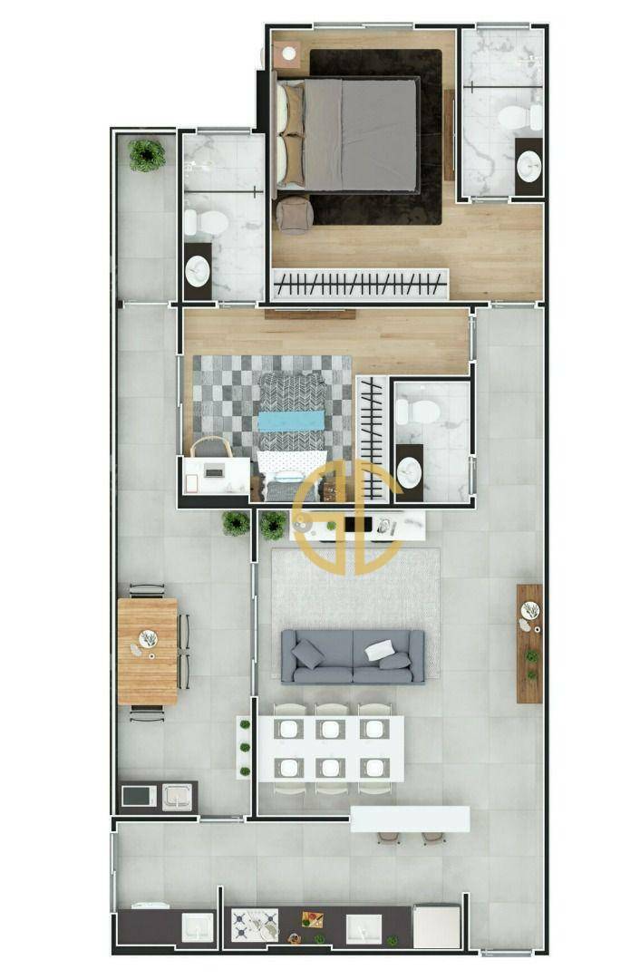 Apartamento à venda com 2 quartos, 88m² - Foto 17