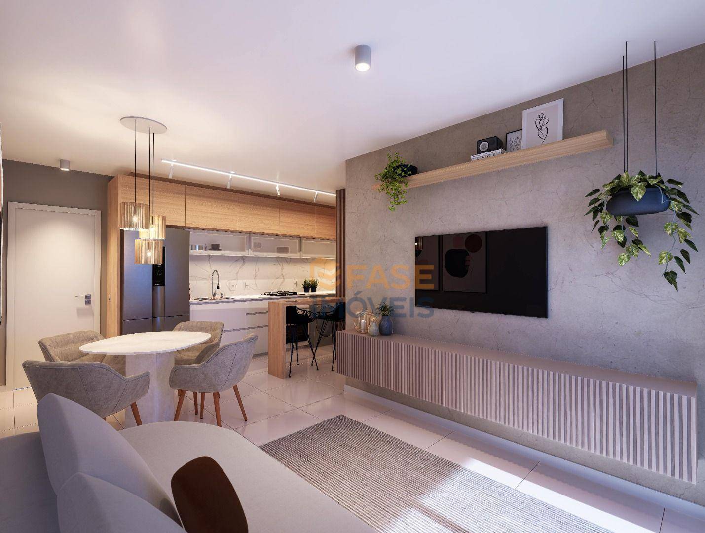 Apartamento, 2 quartos, 56 m² - Foto 2