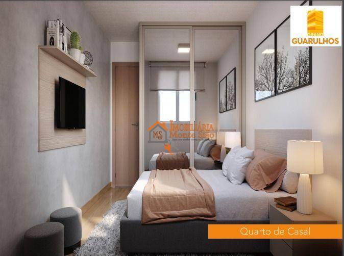 Apartamento à venda com 2 quartos, 37m² - Foto 3