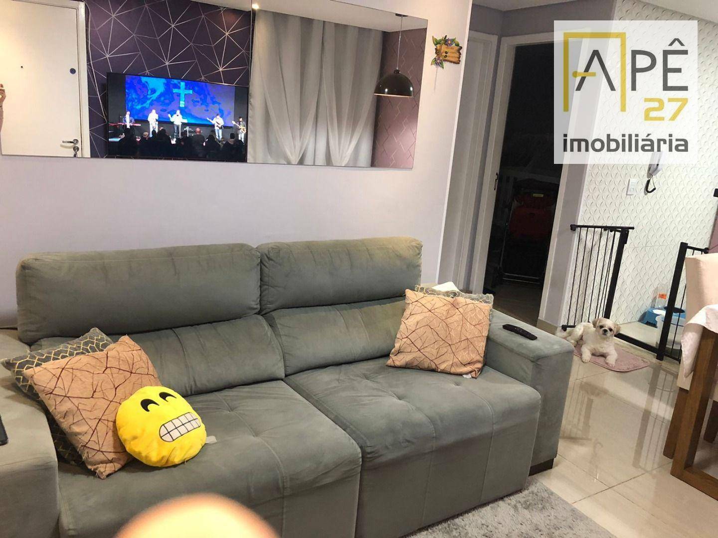 Apartamento à venda com 2 quartos, 42m² - Foto 3