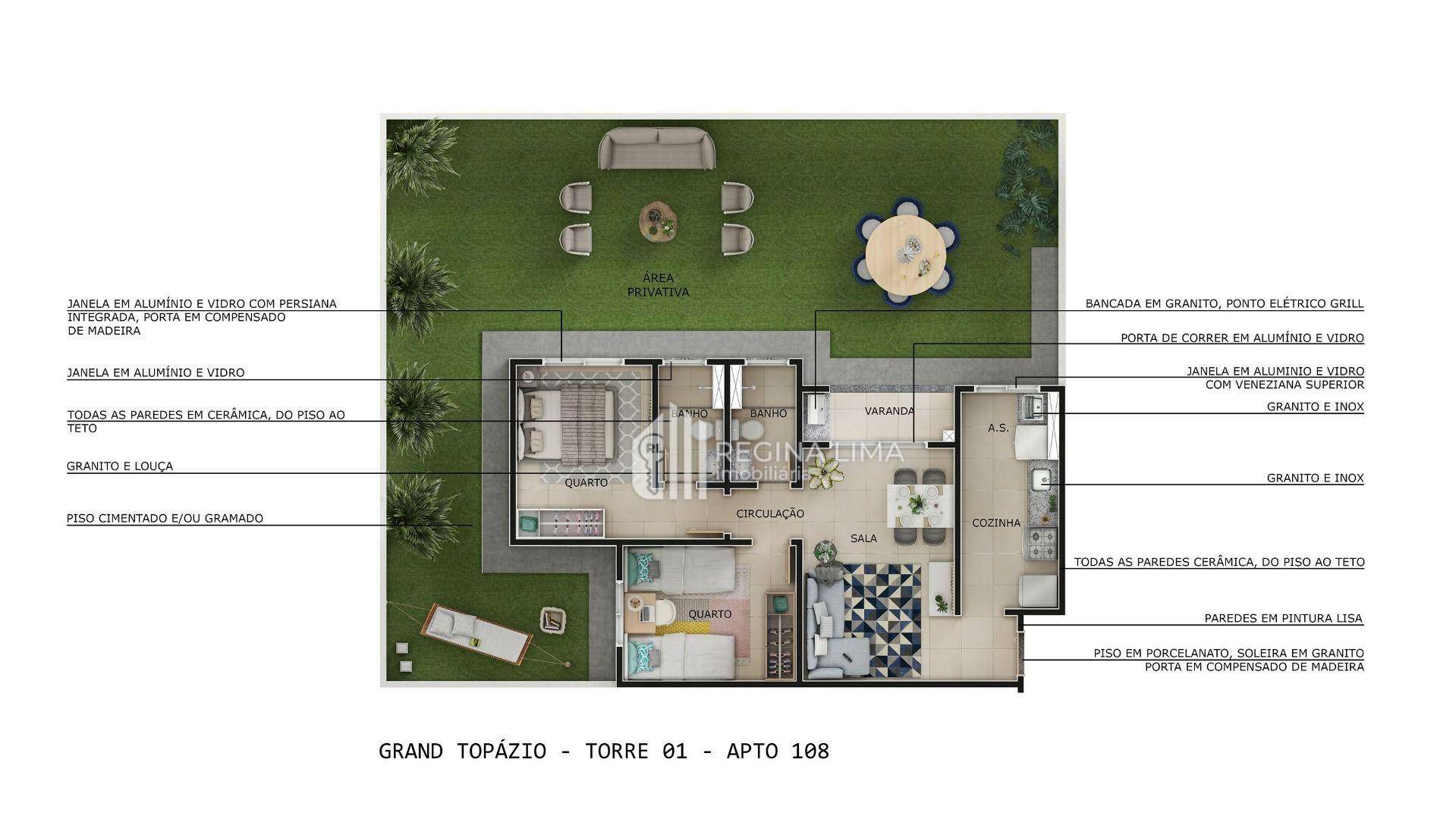 Apartamento à venda com 2 quartos, 51m² - Foto 14