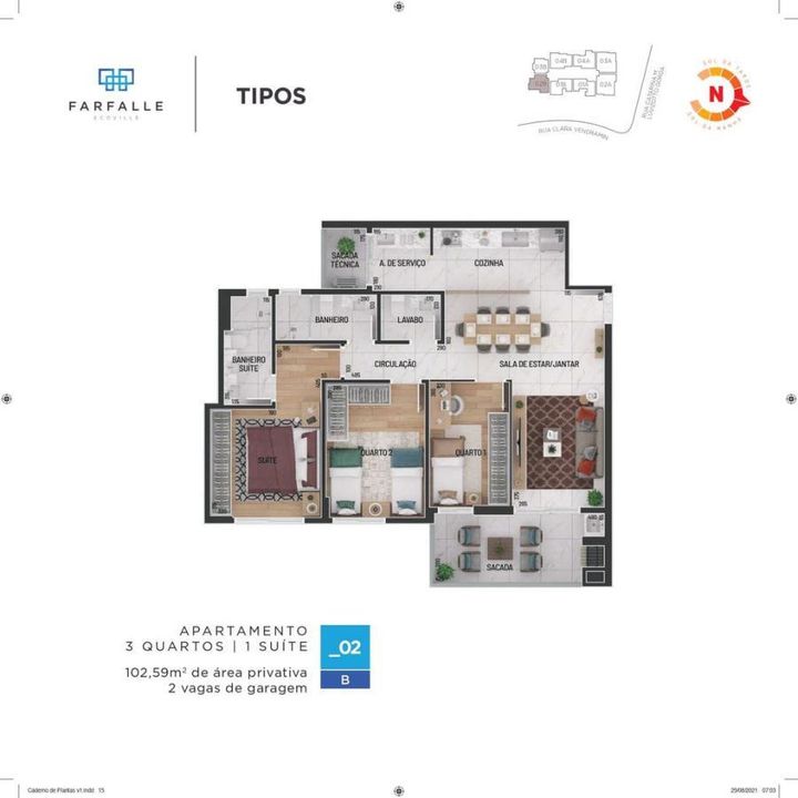 Apartamento à venda com 3 quartos, 103m² - Foto 39