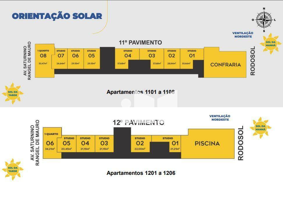 Apartamento à venda com 1 quarto, 28m² - Foto 24