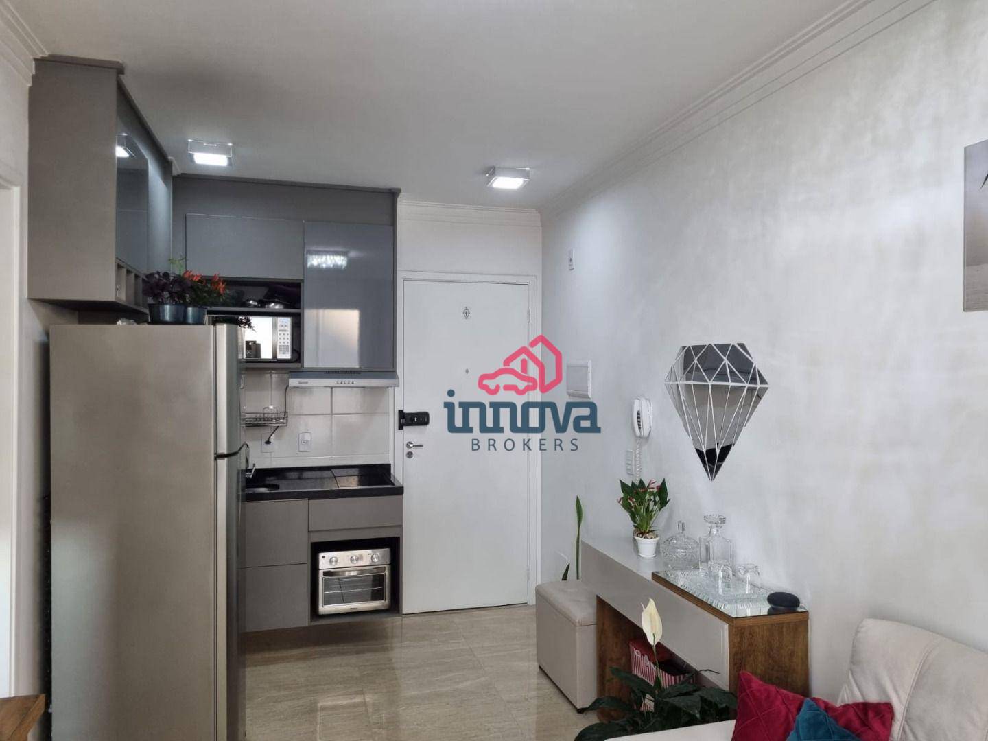 Apartamento à venda com 1 quarto, 34m² - Foto 4