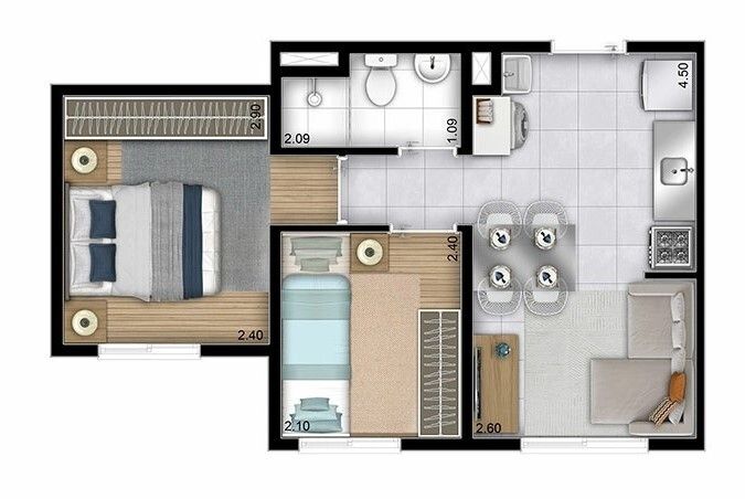 Apartamento à venda com 1 quarto, 24m² - Foto 17