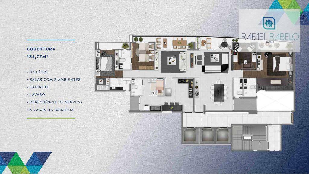 Apartamento à venda com 3 quartos, 87m² - Foto 34