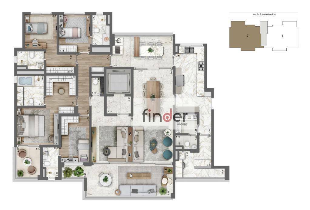 Apartamento à venda com 4 quartos, 469m² - Foto 37