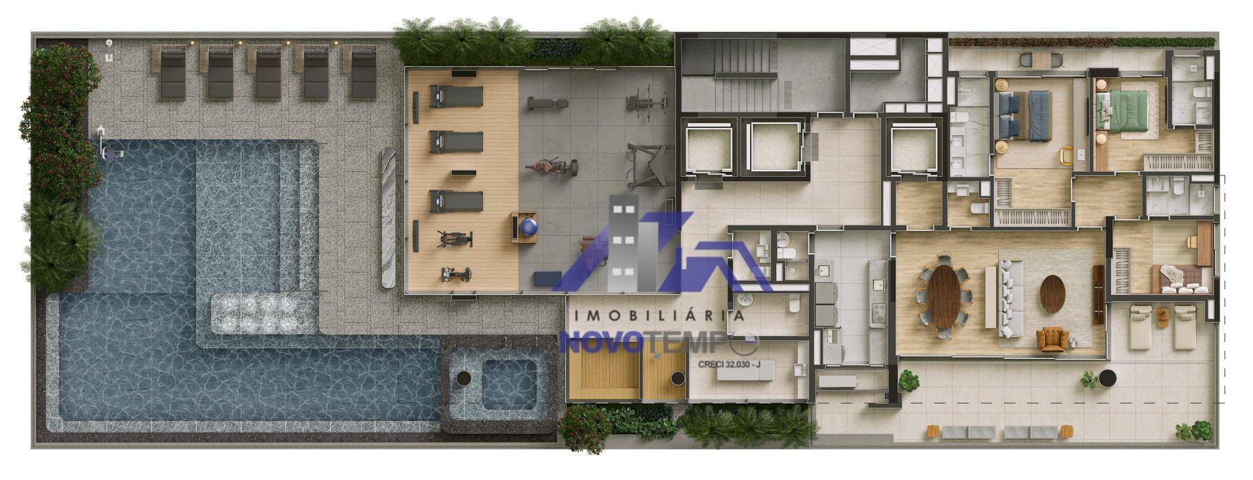 Apartamento à venda com 3 quartos, 167m² - Foto 26