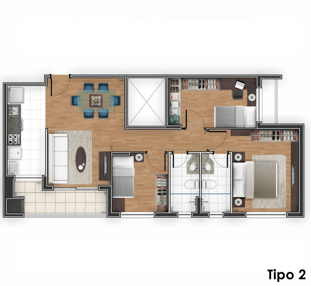 Apartamento à venda com 3 quartos, 7735m² - Foto 17