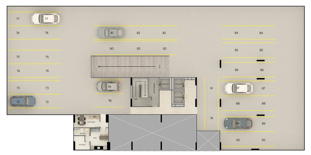 Apartamento à venda com 3 quartos, 8733m² - Foto 36