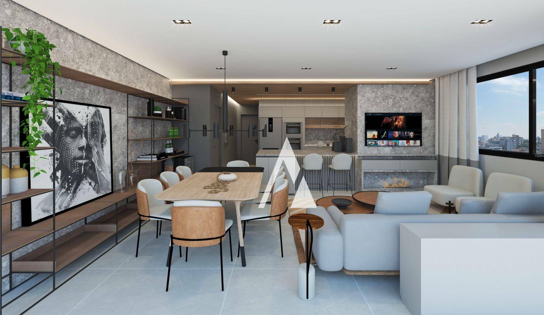 Apartamento à venda com 2 quartos, 121m² - Foto 2