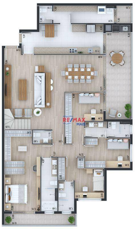 Apartamento à venda com 3 quartos, 143m² - Foto 43