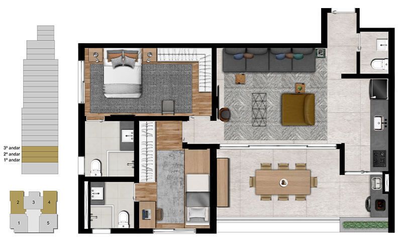 Apartamento à venda com 2 quartos, 81m² - Foto 27