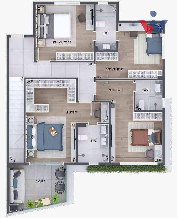 Apartamento à venda com 2 quartos, 86m² - Foto 30