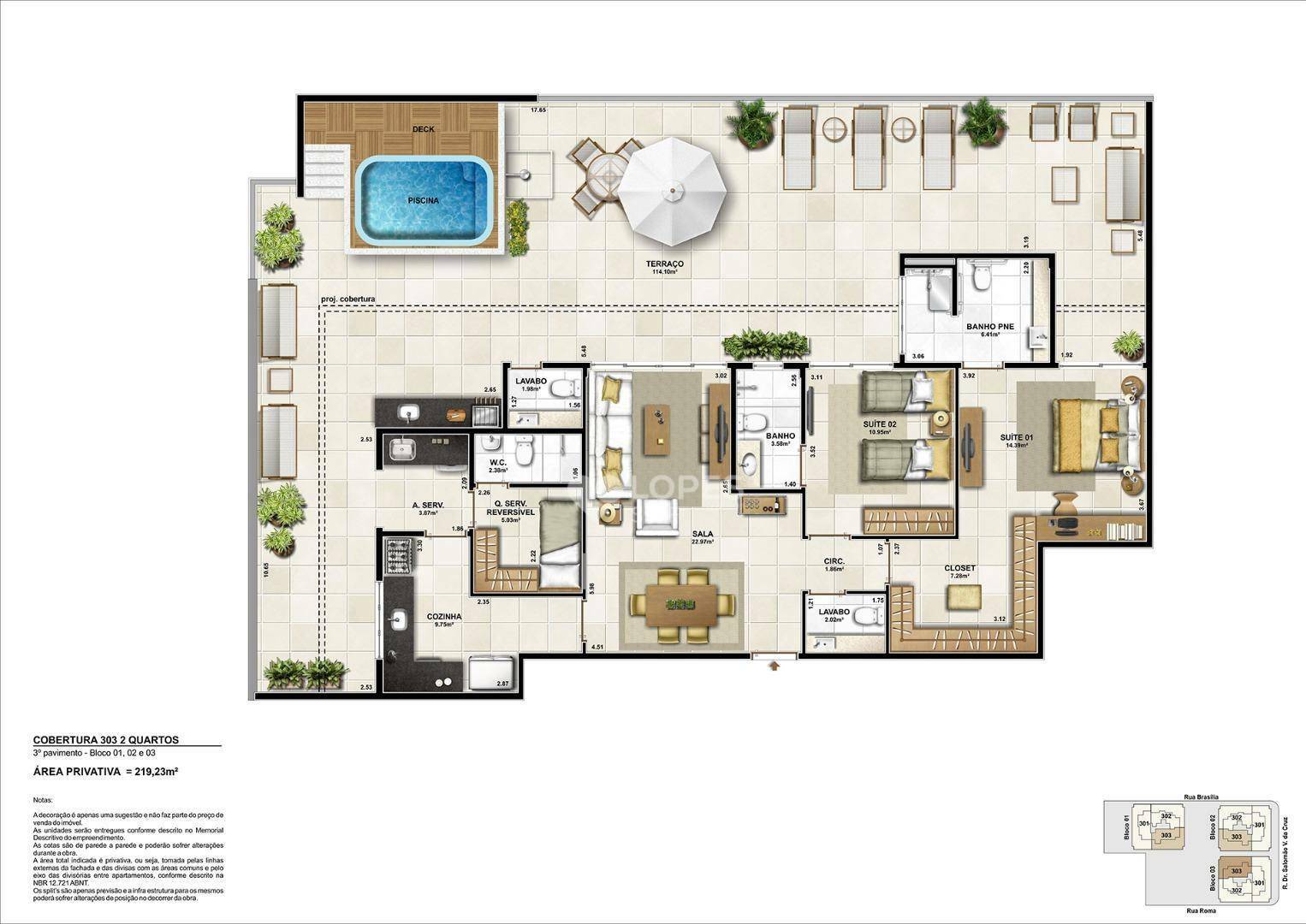 Cobertura à venda com 3 quartos, 278m² - Foto 31