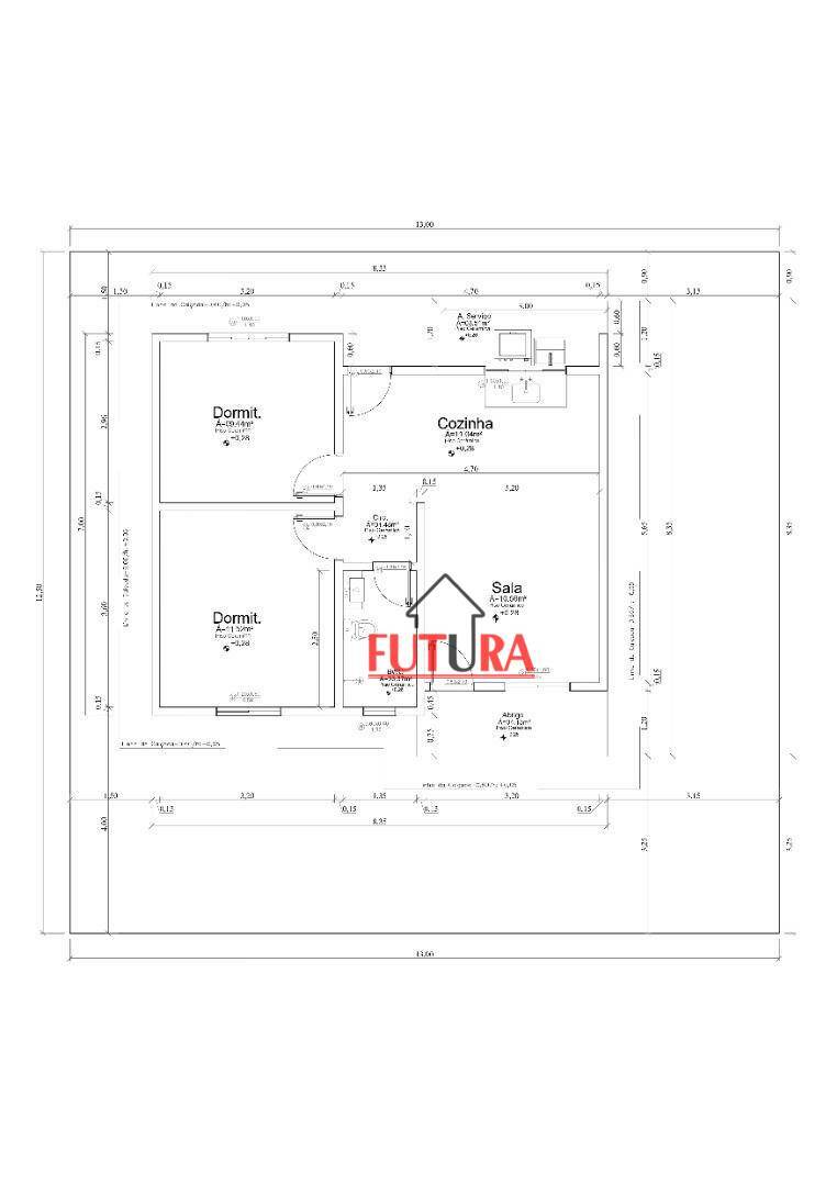 Casa à venda com 2 quartos, 61m² - Foto 4