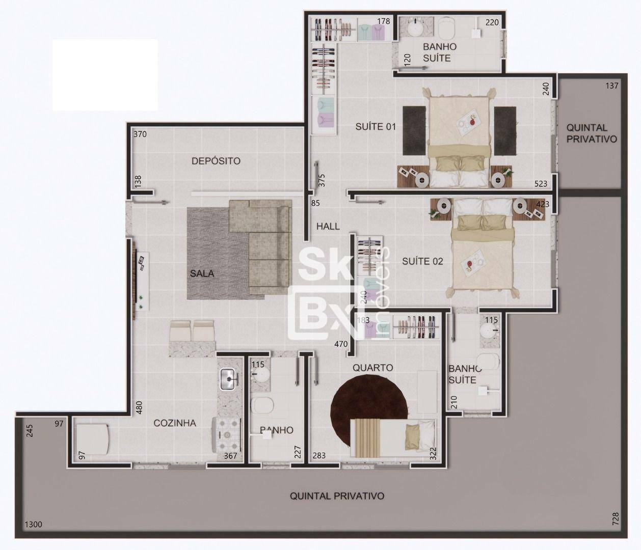 Apartamento à venda com 3 quartos, 117m² - Foto 27