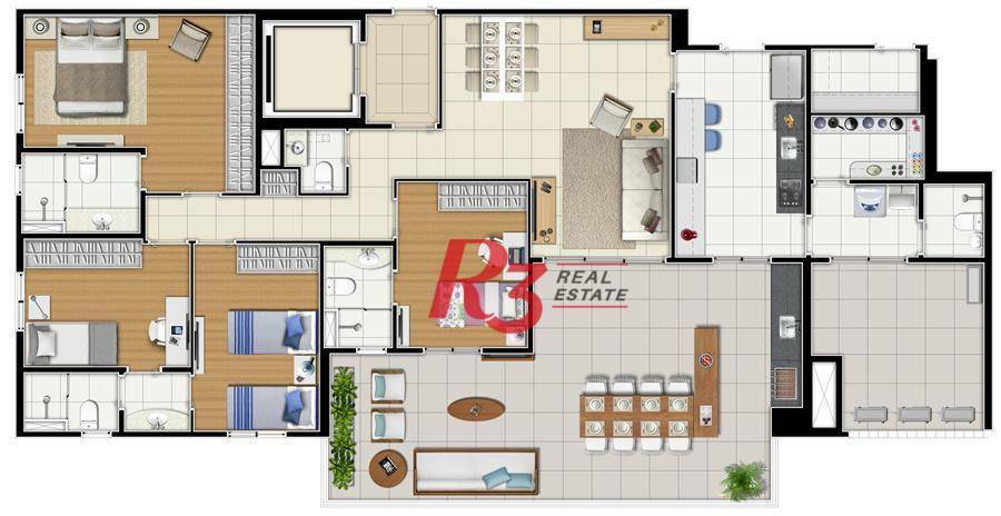 Apartamento à venda com 4 quartos, 167m² - Foto 42