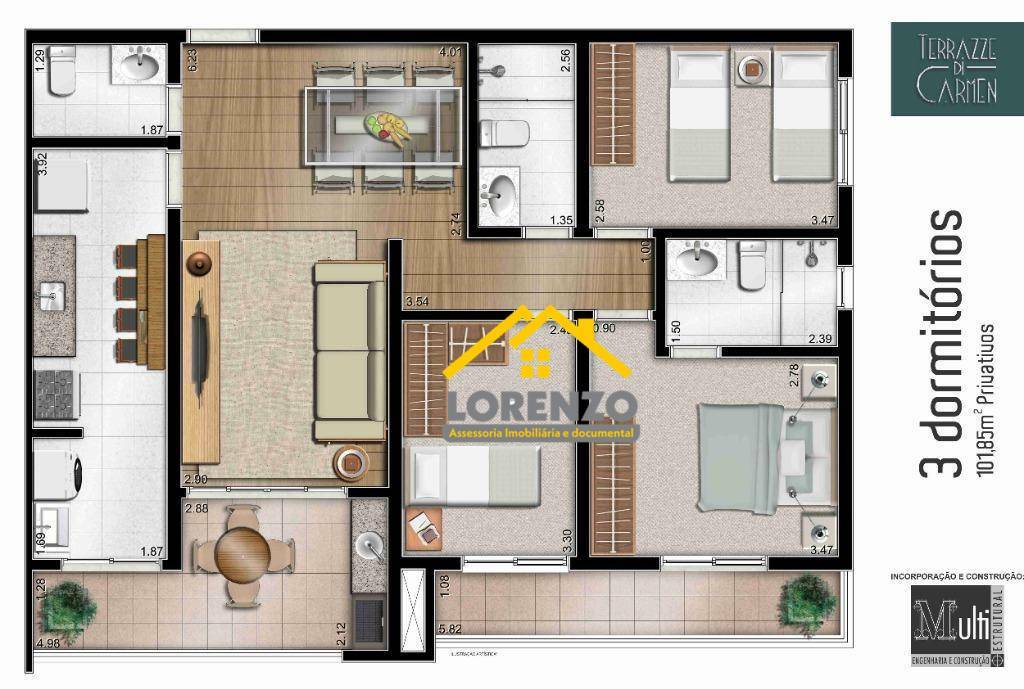 Cobertura à venda com 3 quartos, 203m² - Foto 34