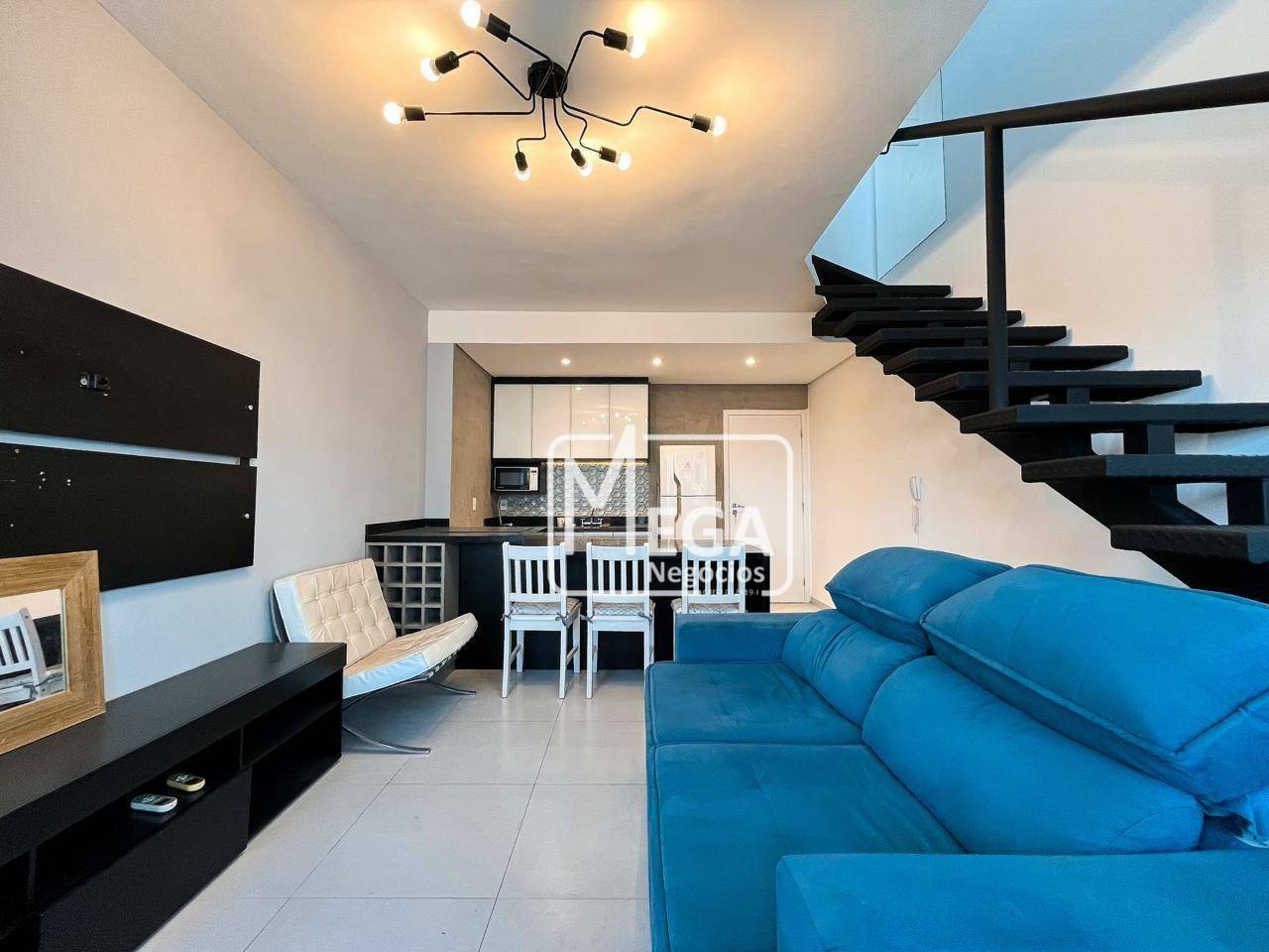 Apartamento à venda com 1 quarto, 46m² - Foto 1