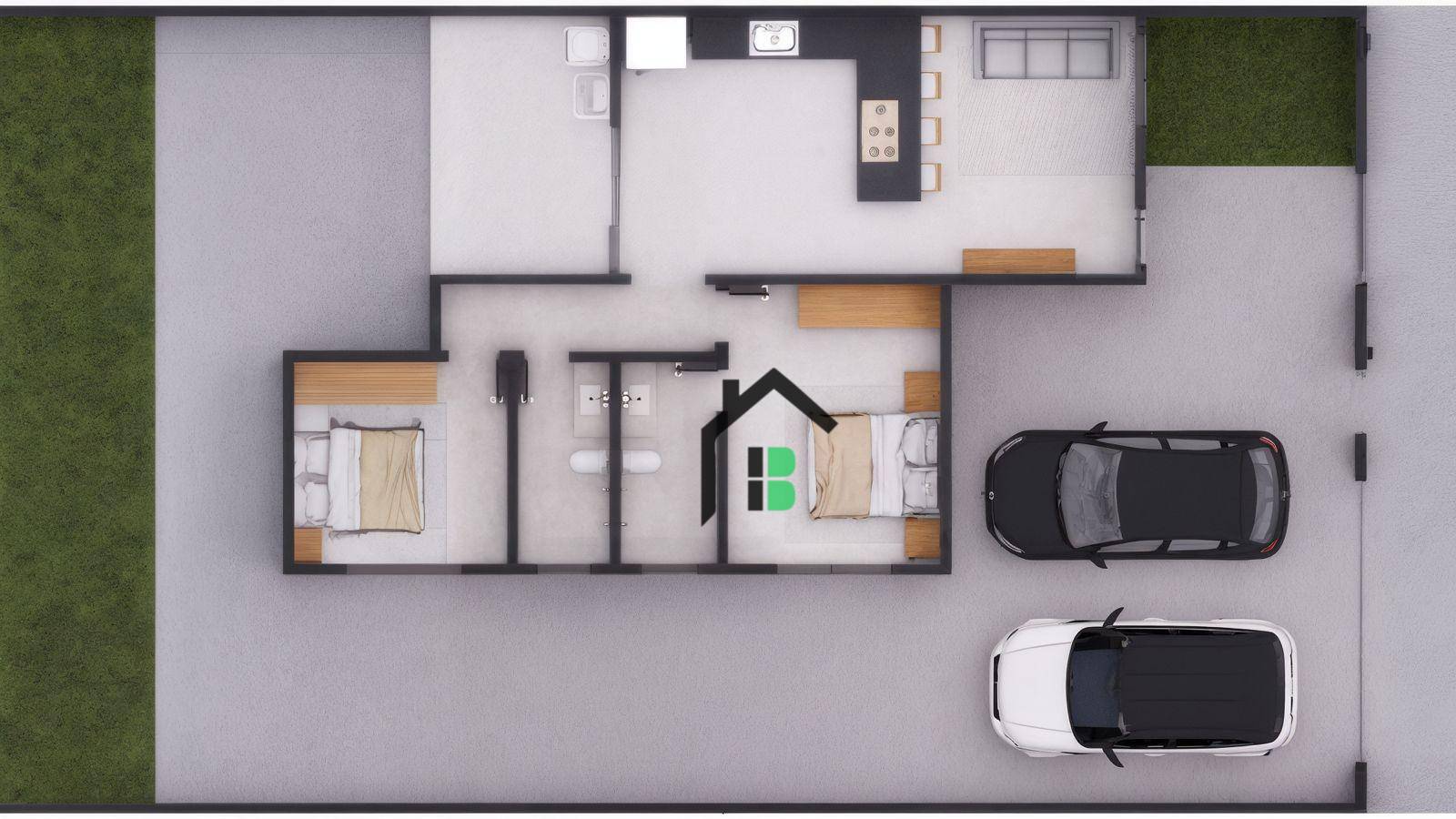 Casa, 2 quartos, 71 m² - Foto 4