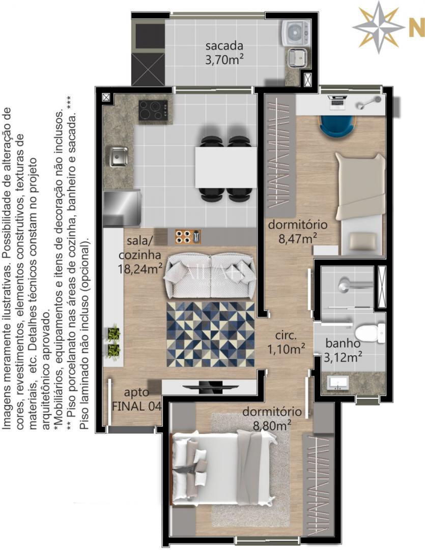 Apartamento à venda com 2 quartos, 91m² - Foto 16