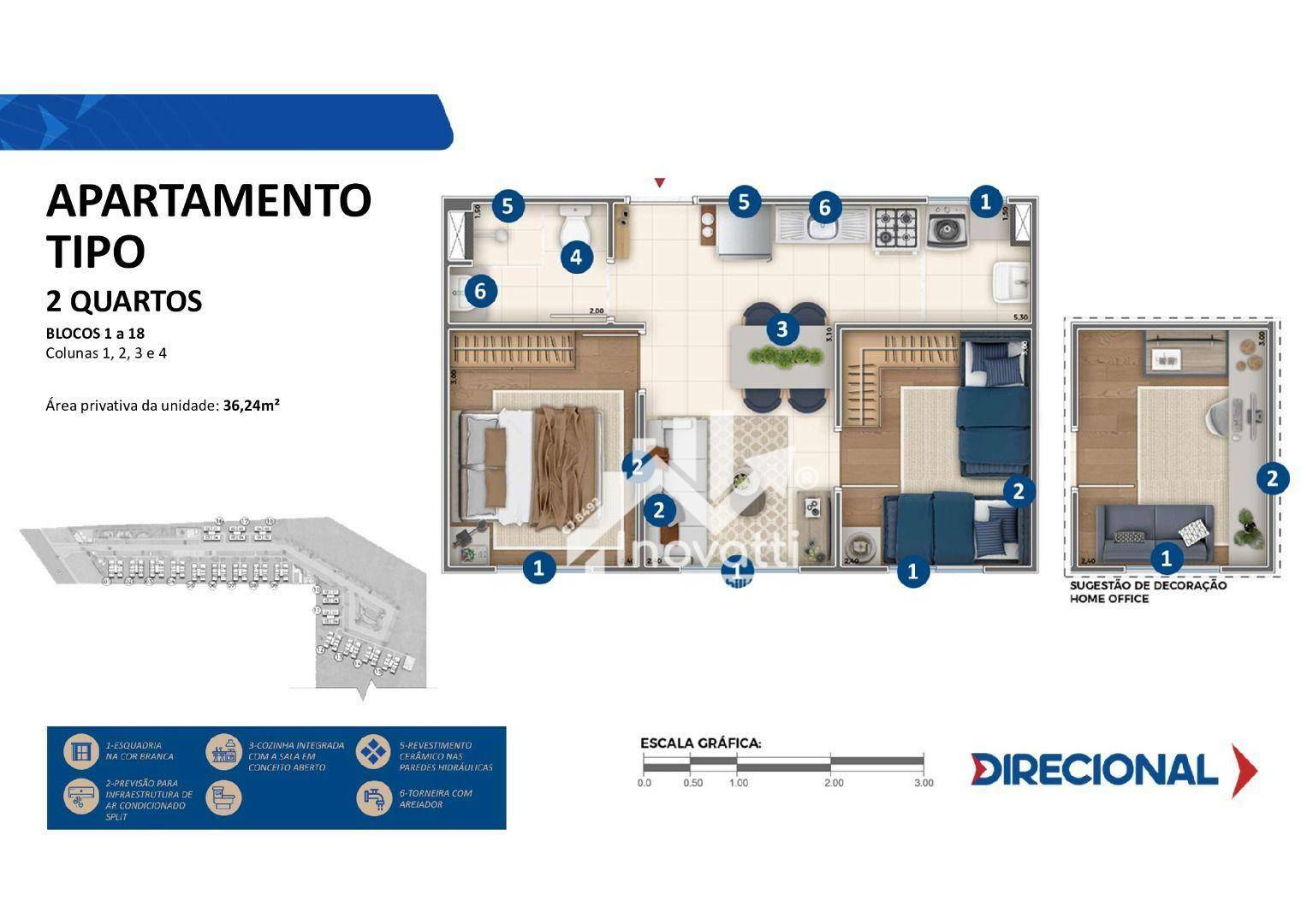 Apartamento à venda com 2 quartos, 36m² - Foto 23