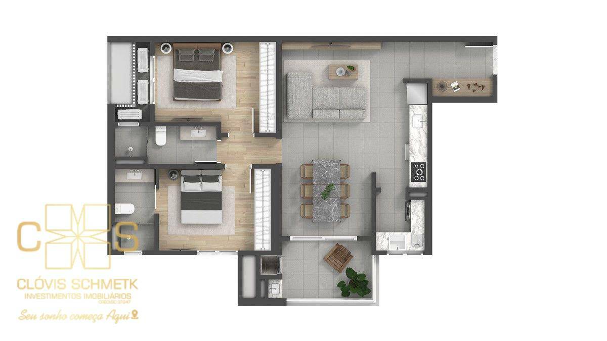 Apartamento à venda com 2 quartos, 7823m² - Foto 22