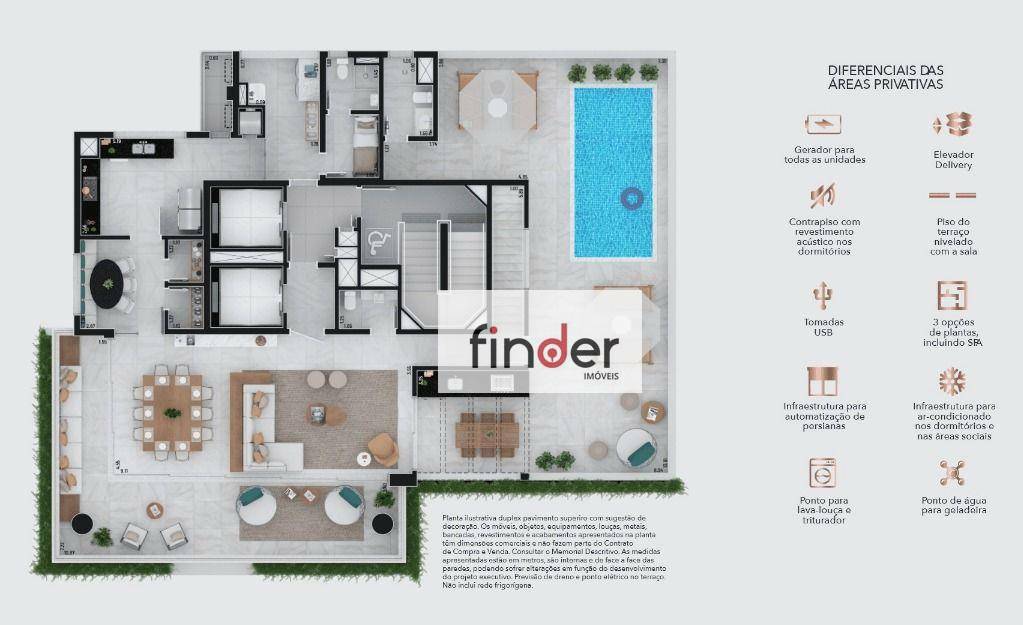 Apartamento à venda com 4 quartos, 276m² - Foto 29