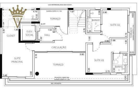 Apartamento à venda com 3 quartos, 244m² - Foto 16