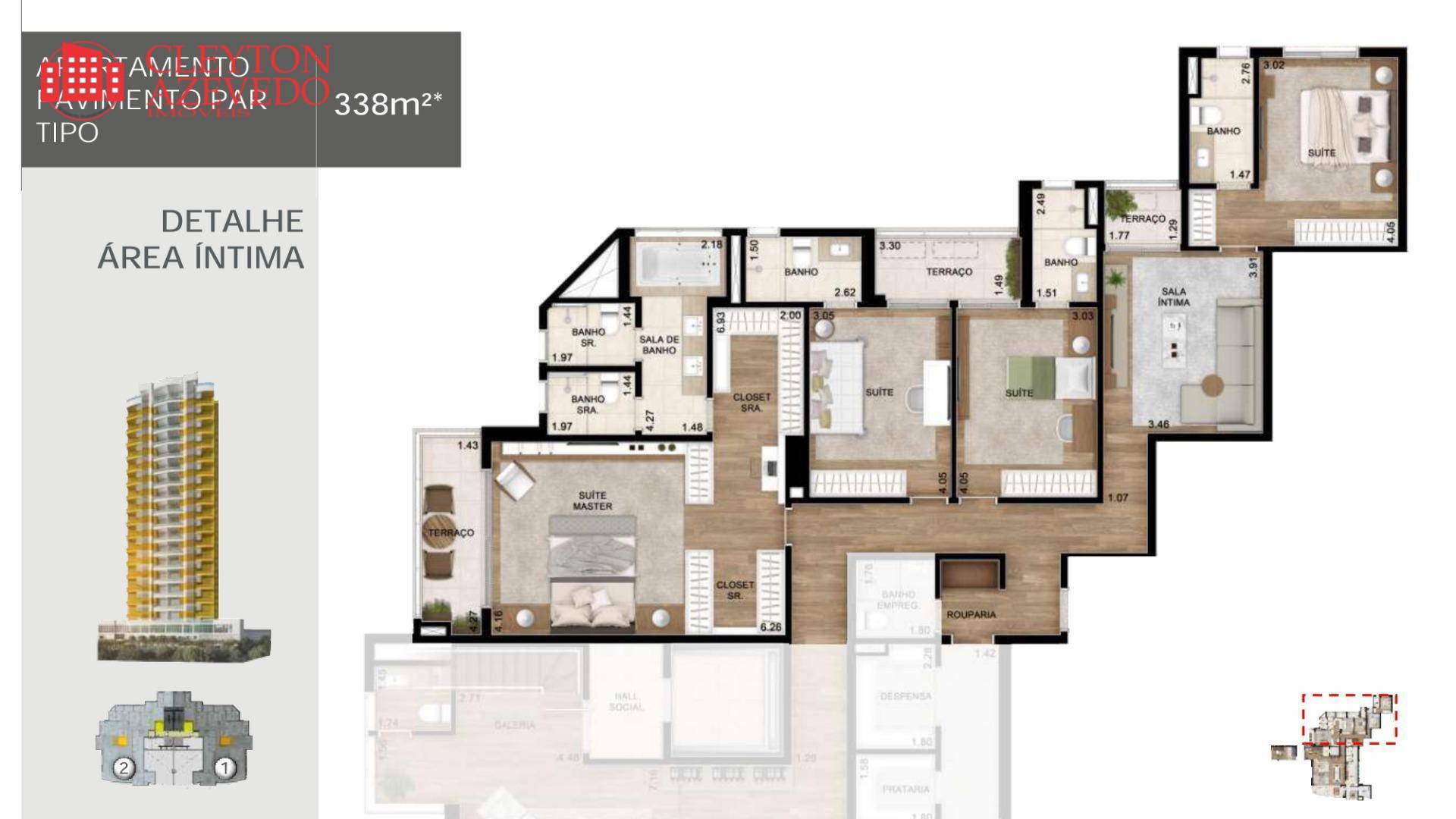 Apartamento à venda com 4 quartos, 336m² - Foto 62