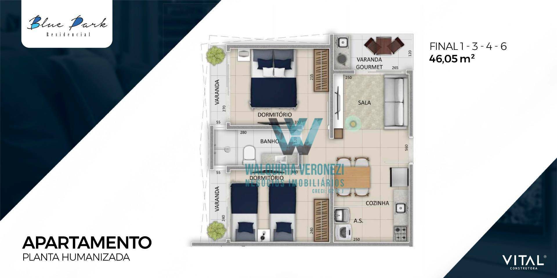 Apartamento à venda com 2 quartos, 50m² - Foto 46