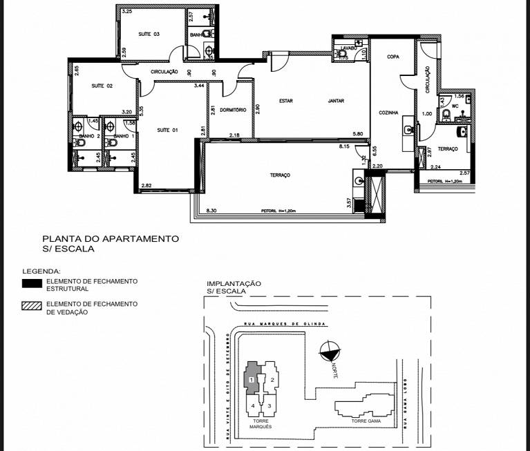 Apartamento à venda com 4 quartos, 160m² - Foto 3