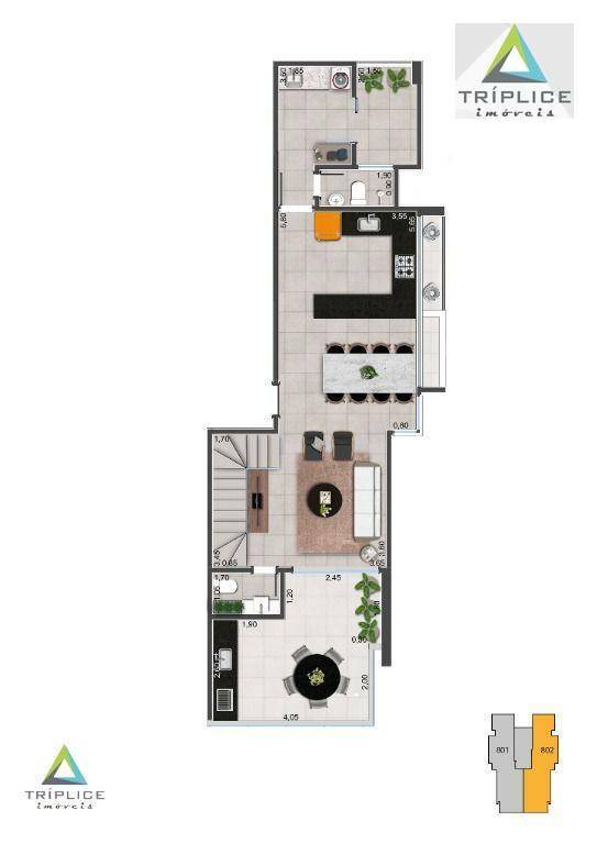 Apartamento à venda com 2 quartos, 80m² - Foto 33