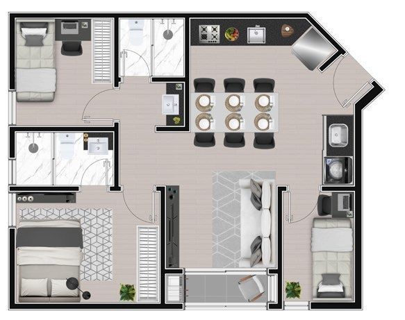 Apartamento à venda com 2 quartos, 35m² - Foto 15