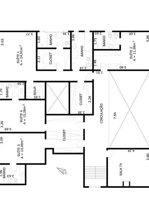 Apartamento à venda com 4 quartos, 497m² - Foto 9