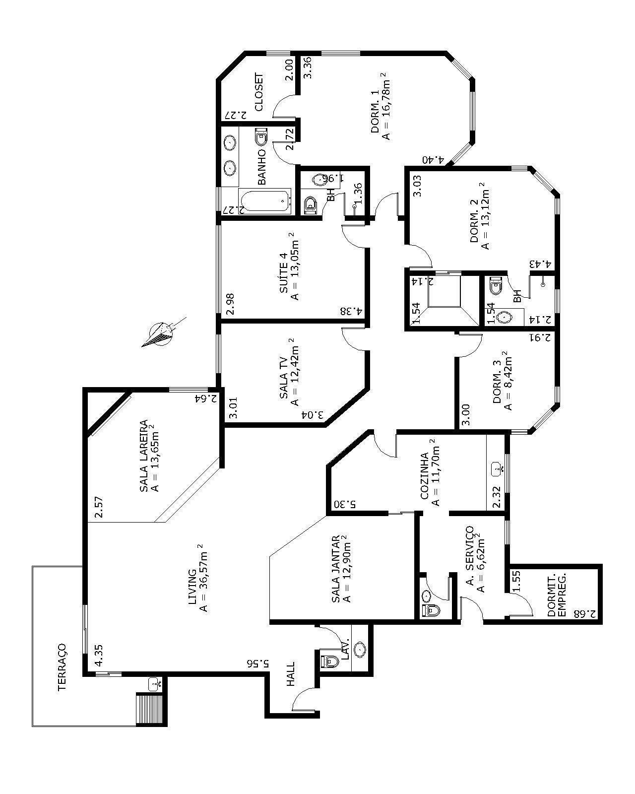 Apartamento à venda com 4 quartos, 283m² - Foto 12