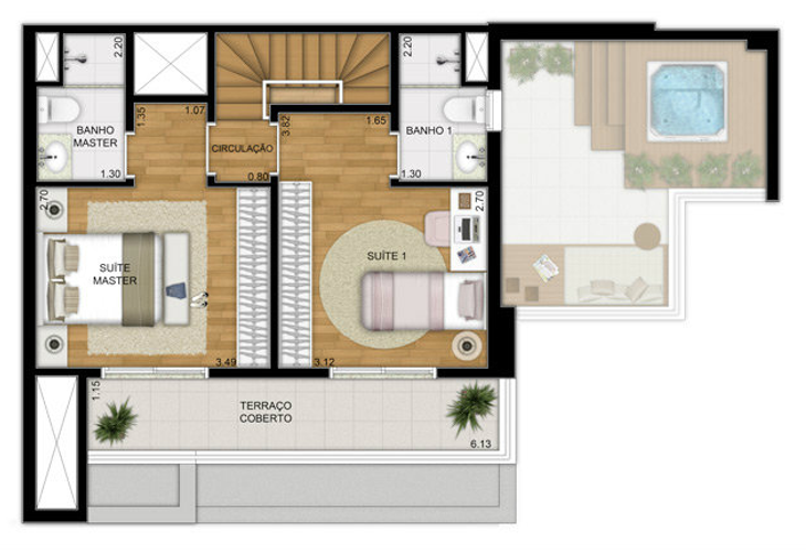 Apartamento à venda com 2 quartos, 68m² - Foto 20