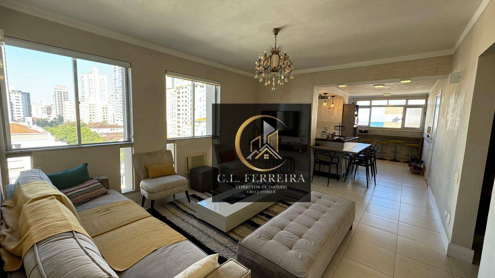 Apartamento à venda com 3 quartos, 102m² - Foto 1