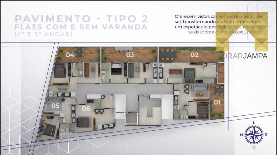 Apartamento à venda com 1 quarto, 28m² - Foto 20