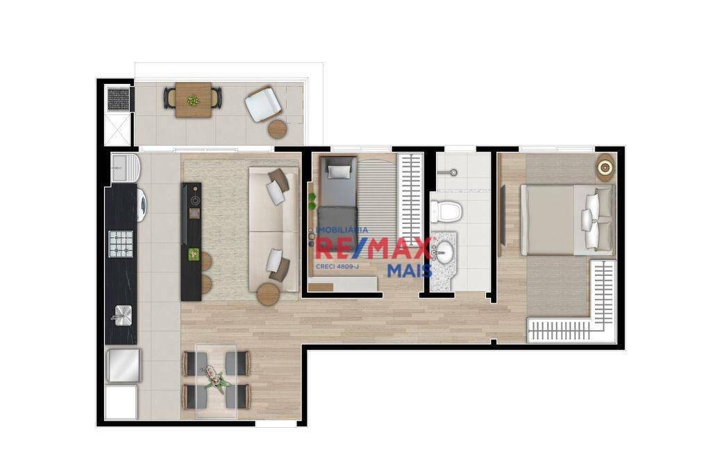 Apartamento à venda com 2 quartos, 67m² - Foto 17