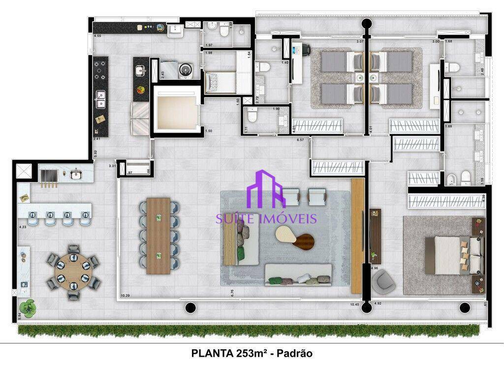 Apartamento à venda com 3 quartos, 252m² - Foto 31