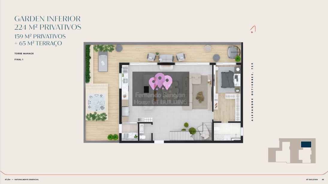 Apartamento à venda com 3 quartos, 215m² - Foto 6