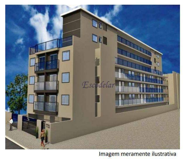 Apartamento à venda com 2 quartos, 38m² - Foto 2